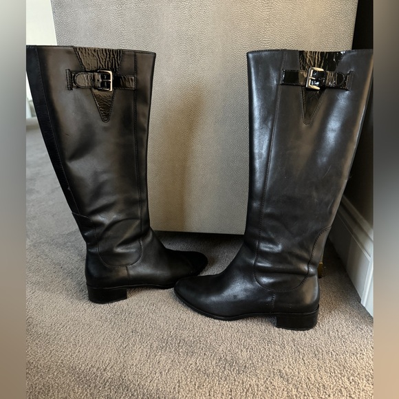 Cole Haan Callan Tall Boot Black - Picture 1 of 6